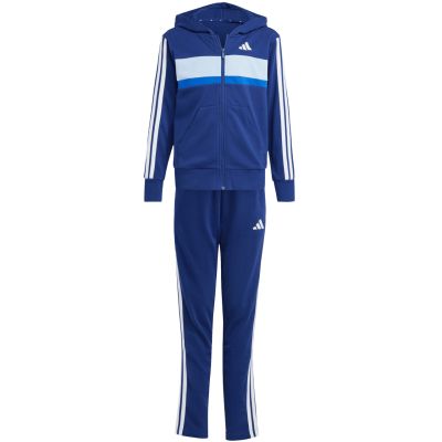 2. Dres dla dzieci adidas Seasonal Essentials Tiberio 3-Stripes French Terry granatowy JI6035