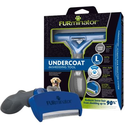 4. FURminator - furminator dla psów długowłosych - L