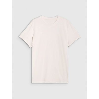 5. Męski t-shirt z nadrukiem 4F 4FRSS25TTSHM2687-11S