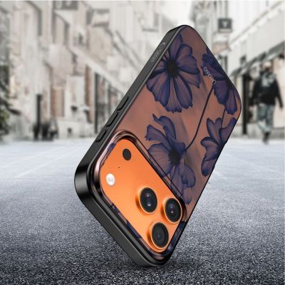 7. Etui Tech-Protect Lamano MagSafe na iPhone 17 Pro Max - brązowo-fioletowe