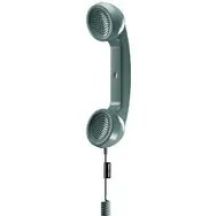Native Union Pop Phone - słuchawka telefoniczna USB-C z funkcją odbierania i kończenia połączeń (slate green)