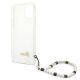 7. Etui Guess White Pearl na iPhone 12 / iPhone 12 Pro - przezroczyste