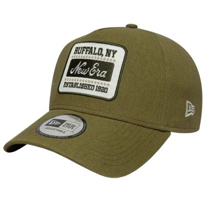 New Era Patch Line Cream 9FORTY E-Frame Adjustable Cap 60667686 Zielone OSFM