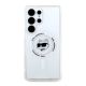 3. Etui Karl Lagerfeld Button Choupette Head Printed Logo MagSafe Samsung Galaxy S25 Ultra biały