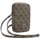 3. Torebka Guess Zip 4G Triangle - brązowa