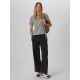 5. T-shirt loose z nadrukiem damski 4F 4FKAW26TTSHF4502-26S