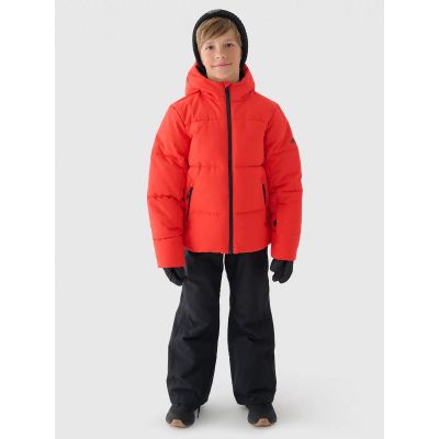 4. Kurtka zimowa puchowa narciarska 4F Jr 4FJWAW24TTJAM534-62S