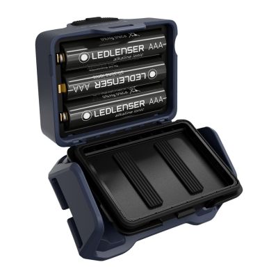 4. Latarka Ledlenser HF4 Smoky Blue