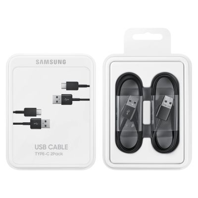 5. Kabel USB C 480Mb/s 5A 1.5m Samsung EP-DG930MBEGWW - czarny (zestaw 2 szt.)