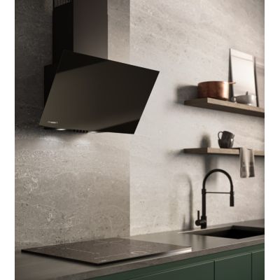 7. Okap MAAN Vertical Glass 60 czarny