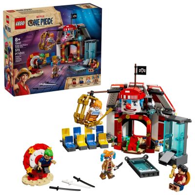 12. LEGO One Piece 75637 Namiot cyrkowy klauna Buggy’ego