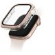 Etui ze szkłem hartowanym UNIQ Voute na Apple Watch 10 46 mm - różowo-złota
