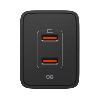 2. Ładowarka sieciowa Spigen Essential EE472EU 2-porty USC-C 47W - czarna