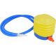 Piłka gimnastyczna Rucanor Gym Ball 45cm żółta + pompka
