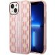 Etui Karl Lagerfeld Mono Vertical Stripe na iPhone 14 Plus - różowe