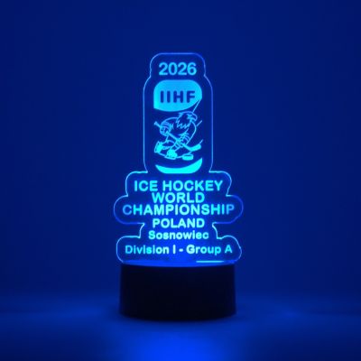 2. Lampka dekoracyjna IIHF MŚ IA Sosnowiec 2026