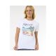 5. Koszulka RIP CURL Crystal Standard Tee biały