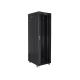 4. LANBERG SZAFA STOJĄCA RACK 19" 42U 600X1000 DRZWI SZKLANE LCD CZARNA FF01-6042-12BL (FLAT PACK)