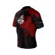 3. Koszulka kompresyjna "Blood" typu Rashguard powstała z materiału DBX MORE DRY M