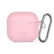 7. Etui Tech-Protect Silicone Hook na AirPods 4 - różowe