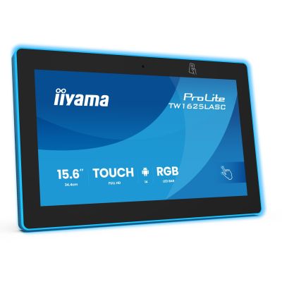 13. iiyama TW1625LASC-B3PNR wyświetlacz do sal konferencyjnych. 39,6 cm (15.6") 1920 x 1080 px LED Wi-Fi 6 (802.11ax), Wi-Fi 5 (802.11ac), Wi-Fi 4 (802.11n), 802.11g, 802.11a, 802.11b Czarny Bluetooth