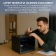 13. Extralink LITE 4U 10 280X310 WALL-MOUNTED RACKMOUNT CABINET BLACK Stojak wolnostojący/ścienny/podłogowy Czarny
