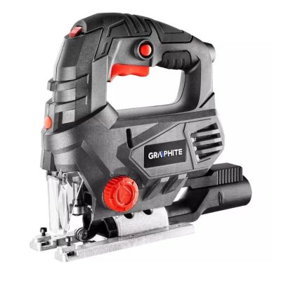 Wyrzynarka 800W Graphite ilość suwów 0-3100 na minutę z walizką