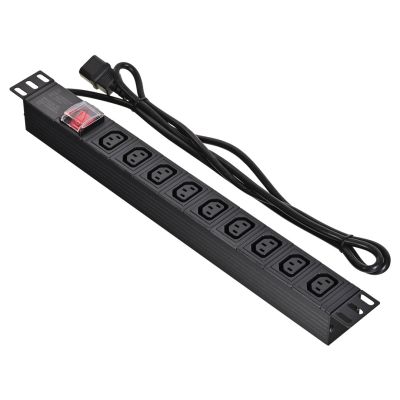 5. Listwa zasilająca 19"- 9xgniazdo UPS - wtyk UPS-C14