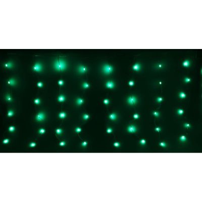 2. LAMPKI CHOINKOWE KURTYNA ŚWIETLNA ZEW/WEW 240 LED 600X60CM Z PILOTEM RGB KOLOR