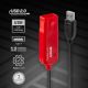 4. Lindy 42923 kabel USB USB 2.0 30 m USB A Czarny, Czerwony