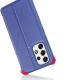 7. DUX DUCIS Skin X kabura etui pokrowiec z klapką Samsung Galaxy A73 niebieski