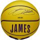 Piłka do koszykówki Wilson NBA Player Icon LeBron James Mini Ball WZ4027701XB
