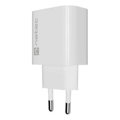 10. NATEC ŁADOWARKA SIECIOWA RIBERA 1X USB-C 20W BIAŁA
