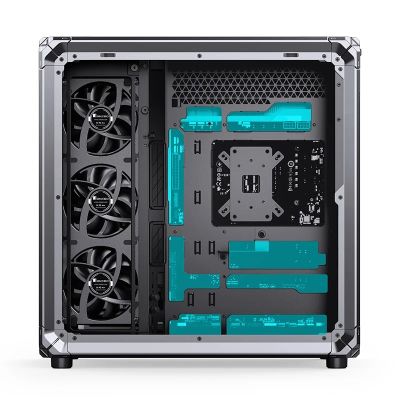 Jonsbo X400 Pro PC-Gehäuse, Midi-Tower, ATX, Tempered Glass - grau