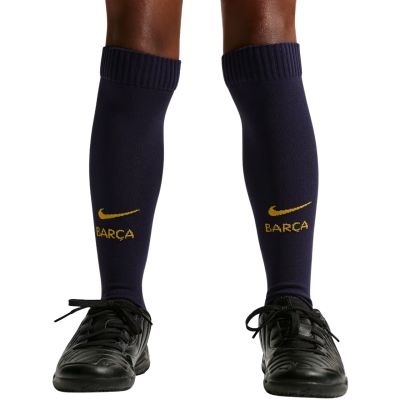 5. Komplet sportowy dla małych dzieci Nike FC Barcelona Stadium 2026 bordowo-granatowy II1625 683
