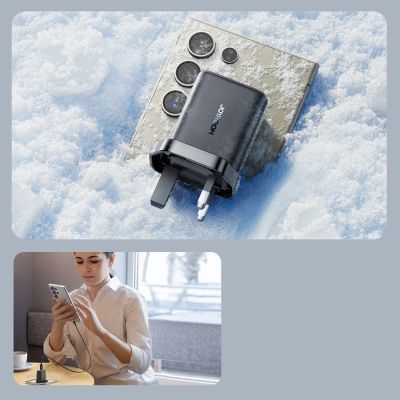 6. Ładowarka sieciowa Joyroom JR-TCF23 25W z kablem USB-C 1m - czarna