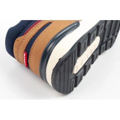 6. Levis's buty dziecięce sportowe Sierra wysokie brązowe na rzep