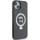 4. Etui Karl Lagerfeld Ring Stand Karl Head MagSafe na iPhone 15 Plus / 14 Plus - czarne