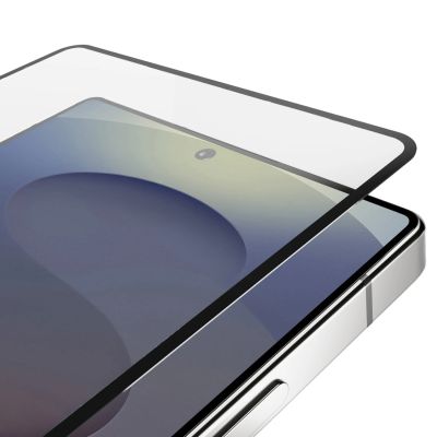 6. Szkło hartowane Puro Frame Tempered Glass z czarną ramką do Samsung Galaxy S25 Ultra