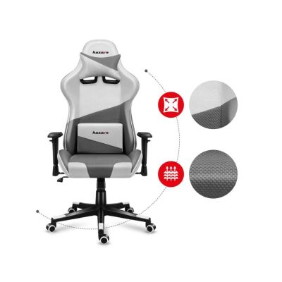 30. Fotel gamingowy Huzaro Force 6.2 White Mesh
