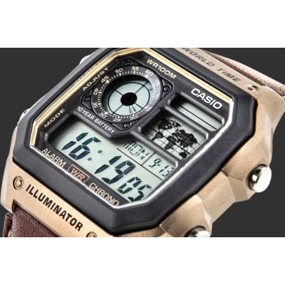 4. Zegarek Męski CASIO AE-1200WHL-5AVEF + BOX