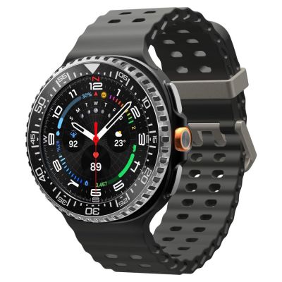 2. Nakładka Spigen Bezel Tune Pro Diverna Samsung Galaxy Watch 8 Classic 46 mm - czarna
