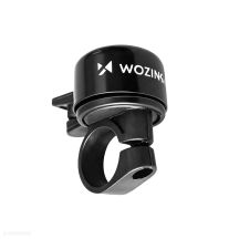 Dzwonek rowerowy Wozinsky WDR-B1 na rower i hulajnogę mechaniczny aluminiowy - czarny