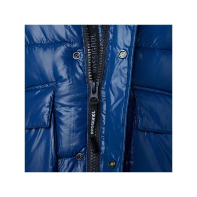 4. Kurtka Rossignol Shiny Hoodie Parka Jkt granatowy