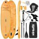 4. VIRTUFIT DESKA SUP CRUISER 305 Z SIEDZISKIEM I AKCESORIAMI POMARAŃCZOWY