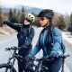 10. Kask rowerowy MTB Wozinsky z odpinanym daszkiem i tylną lampką USB 54-57 cm - czarny
