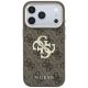 3. Etui Guess 4G & Big Strass Logo na iPhone 18 Pro / 17 Pro - brązowe