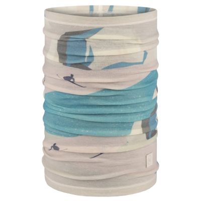 Buff Merino Lightweight Tube Scarf 13885493710 Szare One size