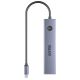16. UNITEK HUB USB-C 7W1 PD 100W HDMI 2.0 Z PRZYCISKIEM ON/OFF