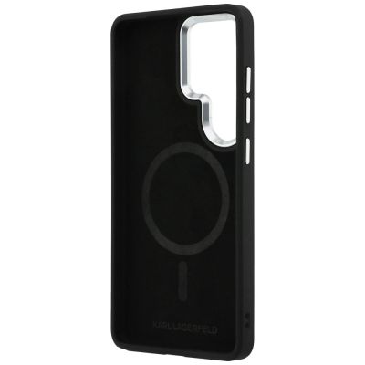 7. Etui Karl Lagerfeld Embossed Ring Initials MagSafe na Samsung Galaxy S26 Ultra - brązowe